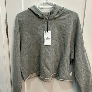 Reigning champ crop hoodie
